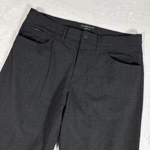 Men's Alberto Ceramica Tom Comfort Fit Pants Size 50 (35X30) Black 3130 0039